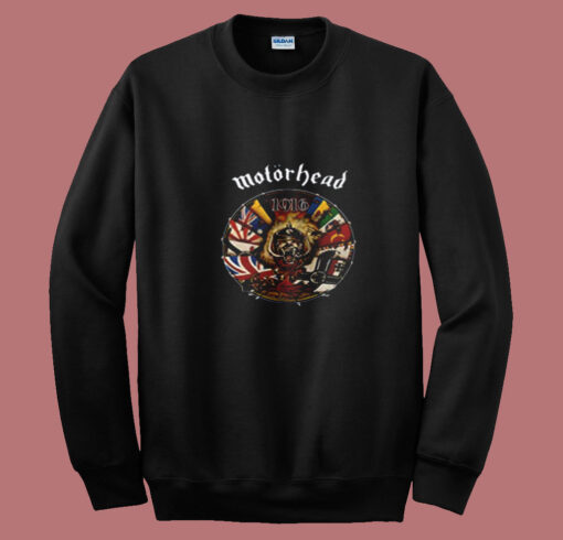 Vintage Motorhead 1916 Graphic Summer Sweatshirt