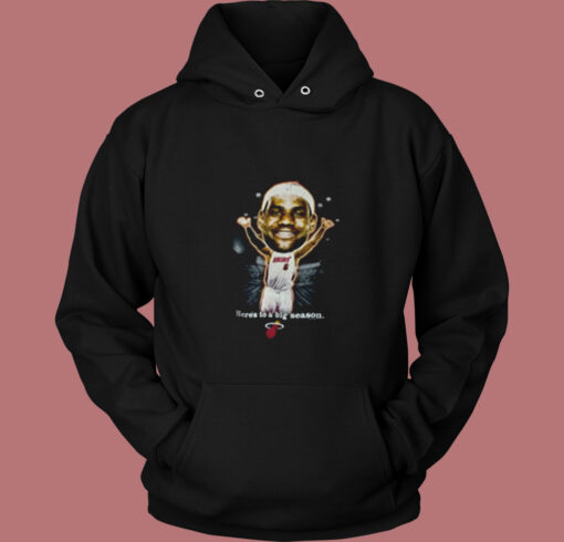 Vintage Nba Lebron James Caricature Vintage Hoodie