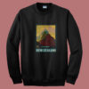 Vintage New Zealand Mitre Peak Mountain Summer Sweatshirt