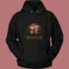 Vintage Retro Bestie Strawberry Shortcake Vintage Hoodie