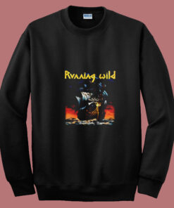 Vintage Running Wild Under Jolly Roger Summer Sweatshirt