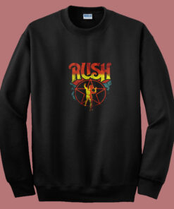 Vintage Rush Album Cover Art Starman Summer Sweatshirt