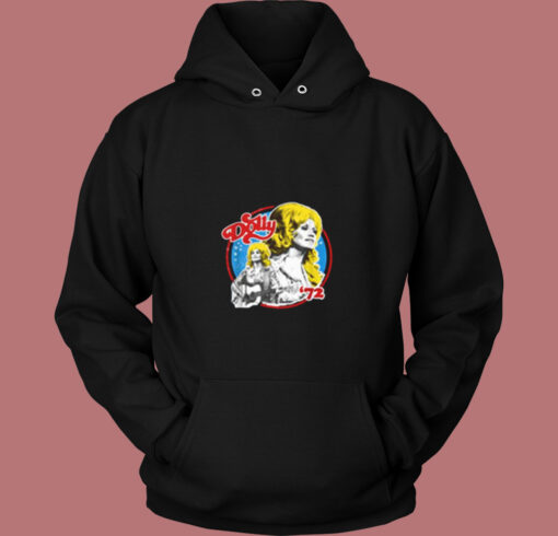 Vintage Tour Dolly Parton 72 Unisex Vintage Hoodie