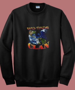 Vintage Wu Tang Clan Earth Logo Summer Sweatshirt