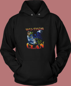 Vintage Wu Tang Clan Earth Logo Vintage Hoodie