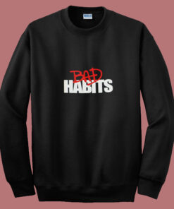 Vlone X Nav Bad Habits Drip Vintage Summer Sweatshirt