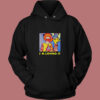 Weed Smoking Clown Vintage Hoodie