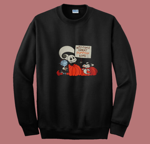 Welcome Great Pumpkin King Snoopy Summer Sweatshirt