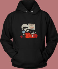 Welcome Great Pumpkin King Snoopy Vintage Hoodie