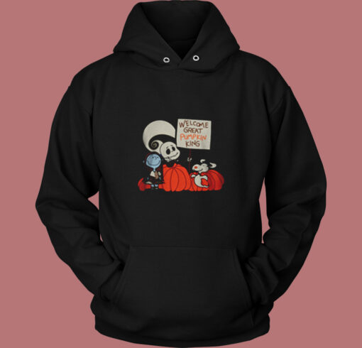 Welcome Great Pumpkin King Snoopy Vintage Hoodie