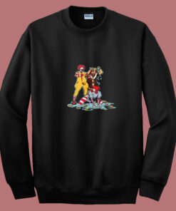 Wendys Burger King Mcdonalds Funny Twerking Summer Sweatshirt