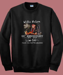 Willie Nelson 64th Anniversary Summer Sweatshirt