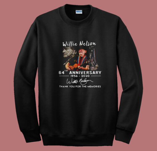 Willie Nelson 64th Anniversary Summer Sweatshirt