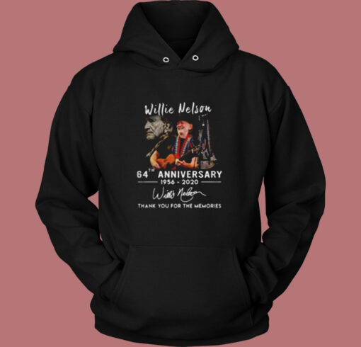 Willie Nelson 64th Anniversary Vintage Hoodie