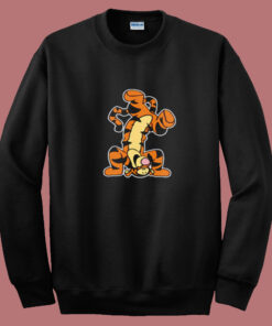 Winnie The Pooh Actio Tigger Cartoon Summer Sweatshirt