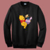 Winnie The Pooh Design Summer Sweatshirt