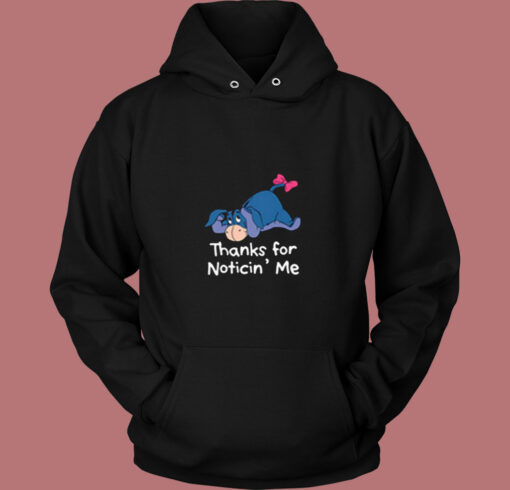 Winnie The Pooh Eeyore Quote Vintage Hoodie