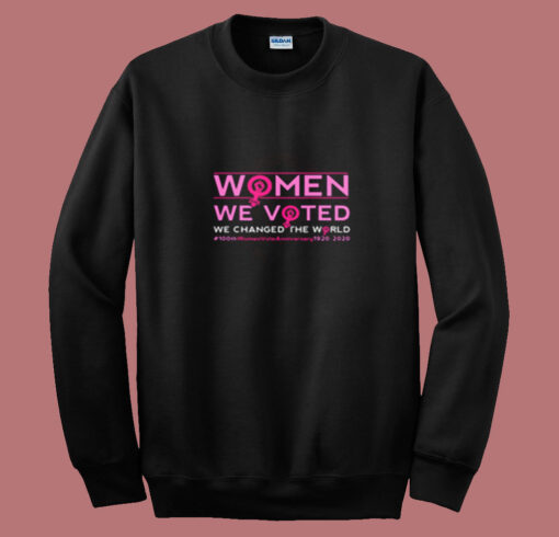 Women Vote Anniversary Summer Sweatshirt