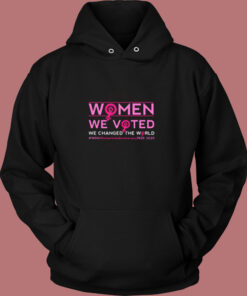 Women Vote Anniversary Vintage Hoodie