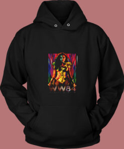 Wonder Woman 84 Golden Warrior Vintage Hoodie