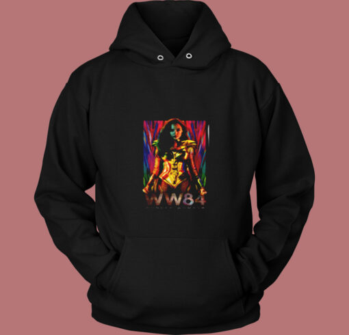 Wonder Woman 84 Golden Warrior Vintage Hoodie