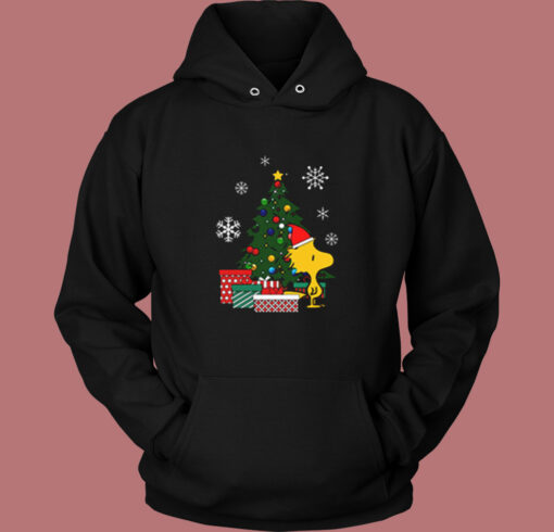 Woodstock Around The Christmas Tree Vintage Hoodie