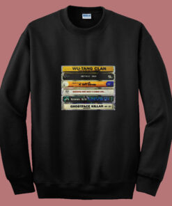 Wu Tang Clan Hip Hop Cassette Tape Summer Sweatshirt