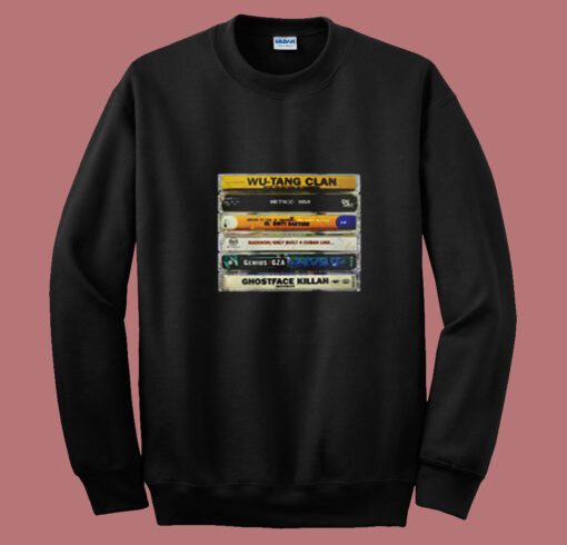 Wu Tang Clan Hip Hop Cassette Tape Summer Sweatshirt