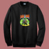 Wubba Lubba Batman Robin Comic Parody Summer Sweatshirt