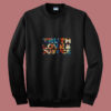 Ww 1984 Truth Love And Justice Girls Summer Sweatshirt