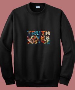 Ww 1984 Truth Love And Justice Girls Summer Sweatshirt