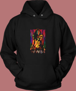 Ww 84 Golden Warrior Wonder Woman Vintage Hoodie