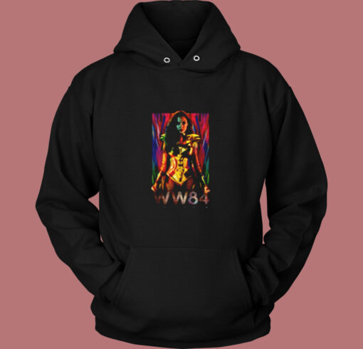 Ww 84 Golden Warrior Wonder Woman Vintage Hoodie