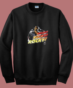 Wwf Rocky The Rock The Peoples Chant Summer Sweatshirt