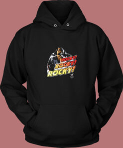 Wwf Rocky The Rock The Peoples Chant Vintage Hoodie