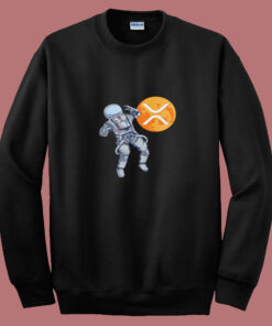 Xrp Ripple Astronaut To The Moon Summer Sweatshirt