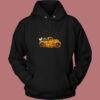 Yellow Car Truck Chickens And Pumpkins Halloween Vintage Hoodie