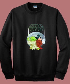 Yoda And Mickey Mouse Sw Christmas Summer Sweatshirt