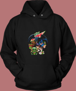 Yoda Baby Groot And Toothless Stitch Gizmo Vintage Hoodie