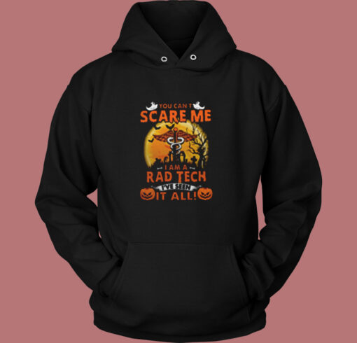 You Cant Scaere Me Vintage Hoodie