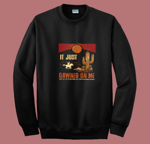 Zach Bryan Dawned On Me Summer Sweatshirt