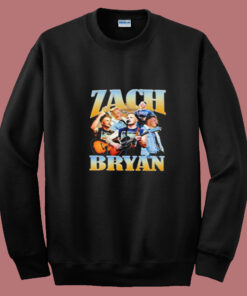 Zach Bryan Mugshot Homage Summer Sweatshirt