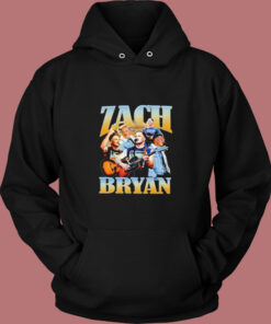 Zach Bryan Mugshot Homage Vintage Hoodie