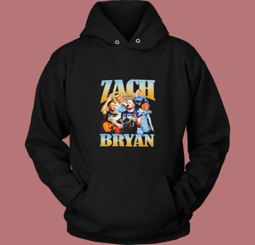 Zach Bryan Mugshot Homage Vintage Hoodie