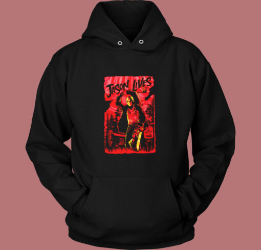 jason voorhees Lives Vintage Hoodie