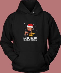 leonardo Dicaprio Sure Boris I’ll Isolate Over Xmas Vintage Hoodie